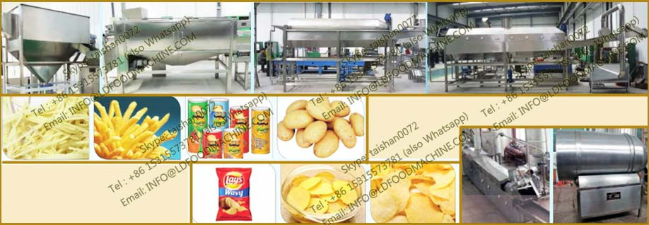 frozen french fries factory production line machinery