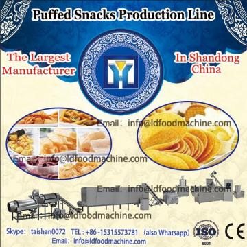 Gas corn puff snacks extruder production line make machinerys